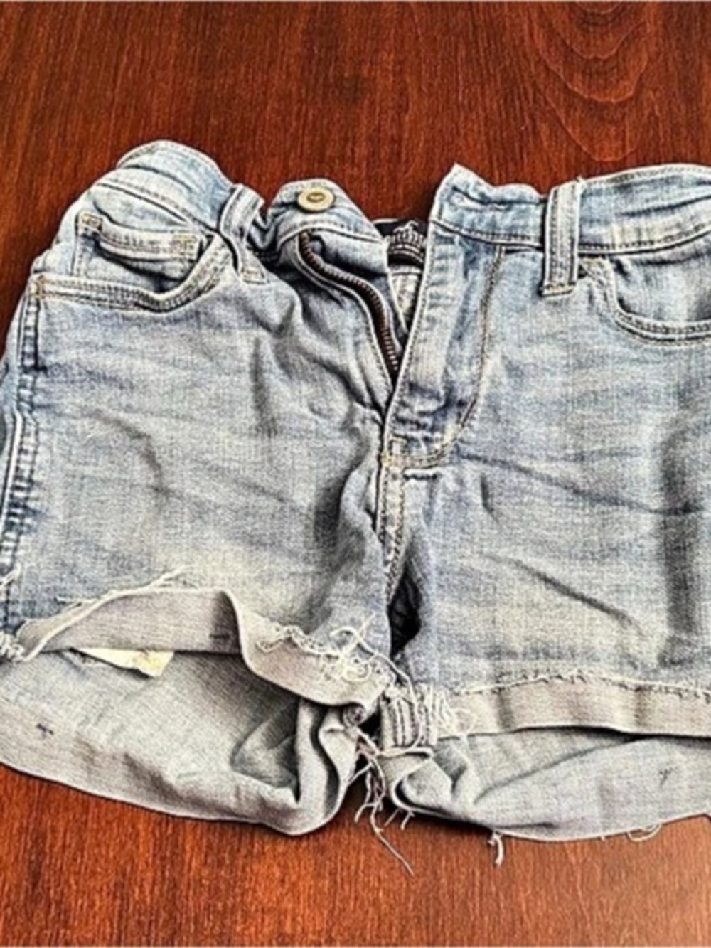 Hollister High-Rise Short 3" Jean Shorts Waist 23